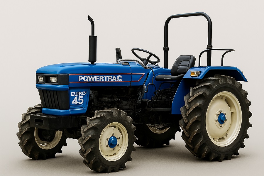 Powertrac EURO 45 PLUS STAR: 45 HP क्लास का भरोसेमंद ट्रैक्टर
