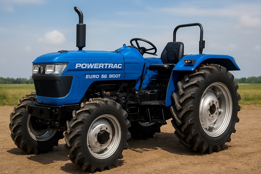Powertrac EURO 55 NEXT: 55 HP ट्रैक्टर का आसान और भरोसेमंद विकल्प
