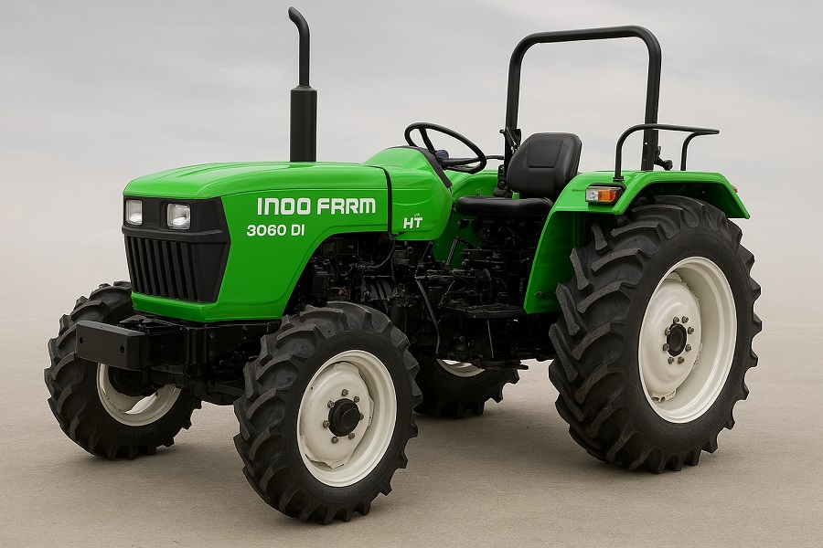 इंडो फार्म 3060 DI HT ट्रैक्टर: भारी काम के लिए 60 HP का दमदार साथी