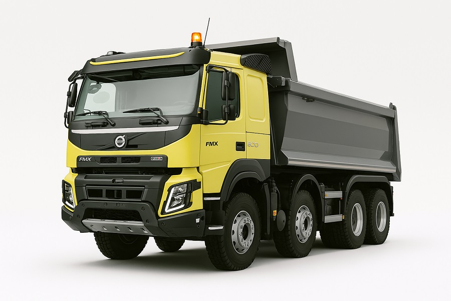 Volvo FMX 500 8x4: The Ultimate Heavy-Duty Tipper Truck for Tough Terrain