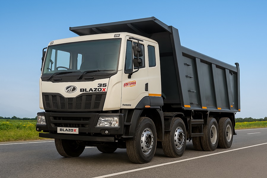 Mahindra Blazo X 35 8x4 Tipper – Heavy-Duty Power for Every Challenge