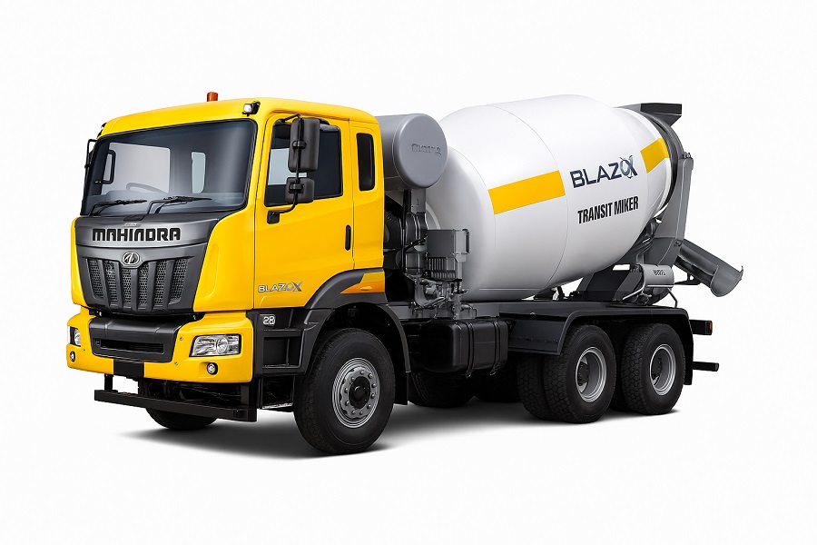 Mahindra Blazo X 28 Transit Mixer – Power and Efficiency for Modern Construction