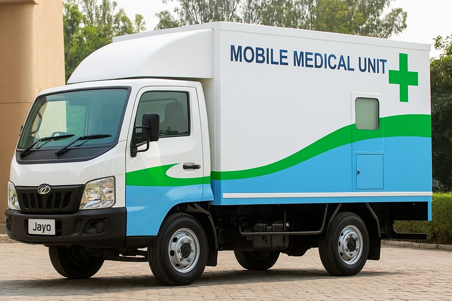 Mahindra Jayo Mobile Medical Unit – Healthcare on Wheels