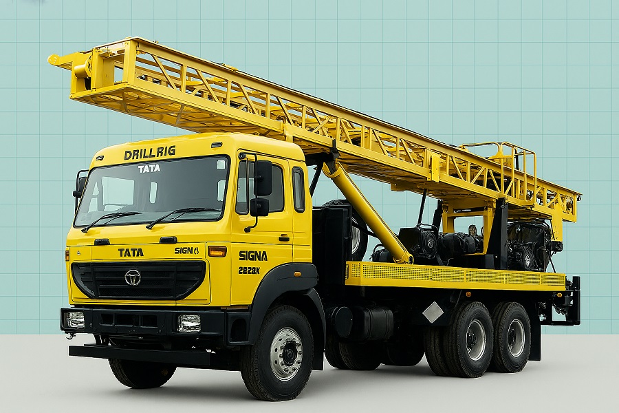 Tata Signa 2823.K Drill Rig: आपकी खदान और निर्माण की ताकत!